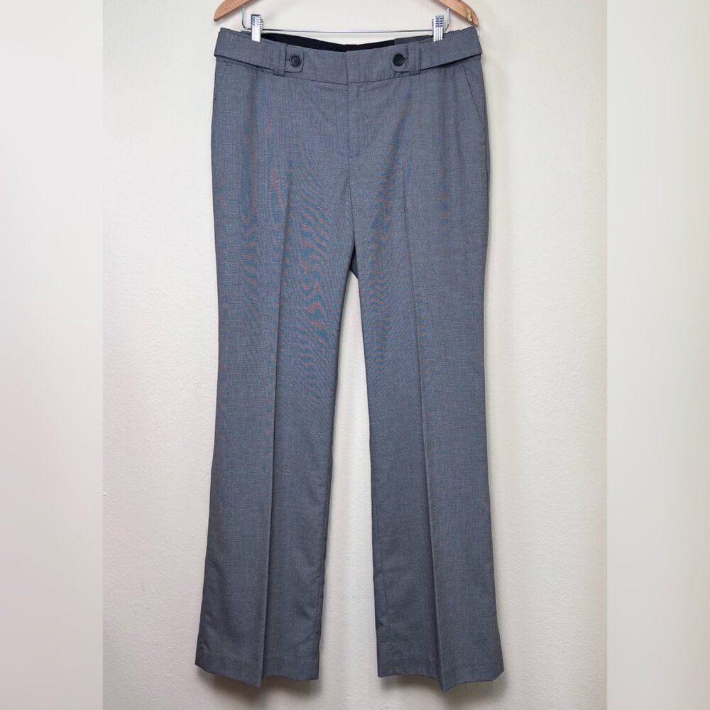 BANANA REPUBLIC Women's Jackson Fit Curvy Gray Trousers Dress Pants Size 12 NEW
